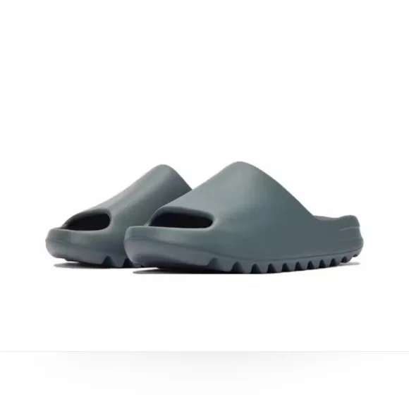 Adidas Yeezy Slide Slate Marine| Size 8 | Brand New (No Box) - Picture 8 of 9
